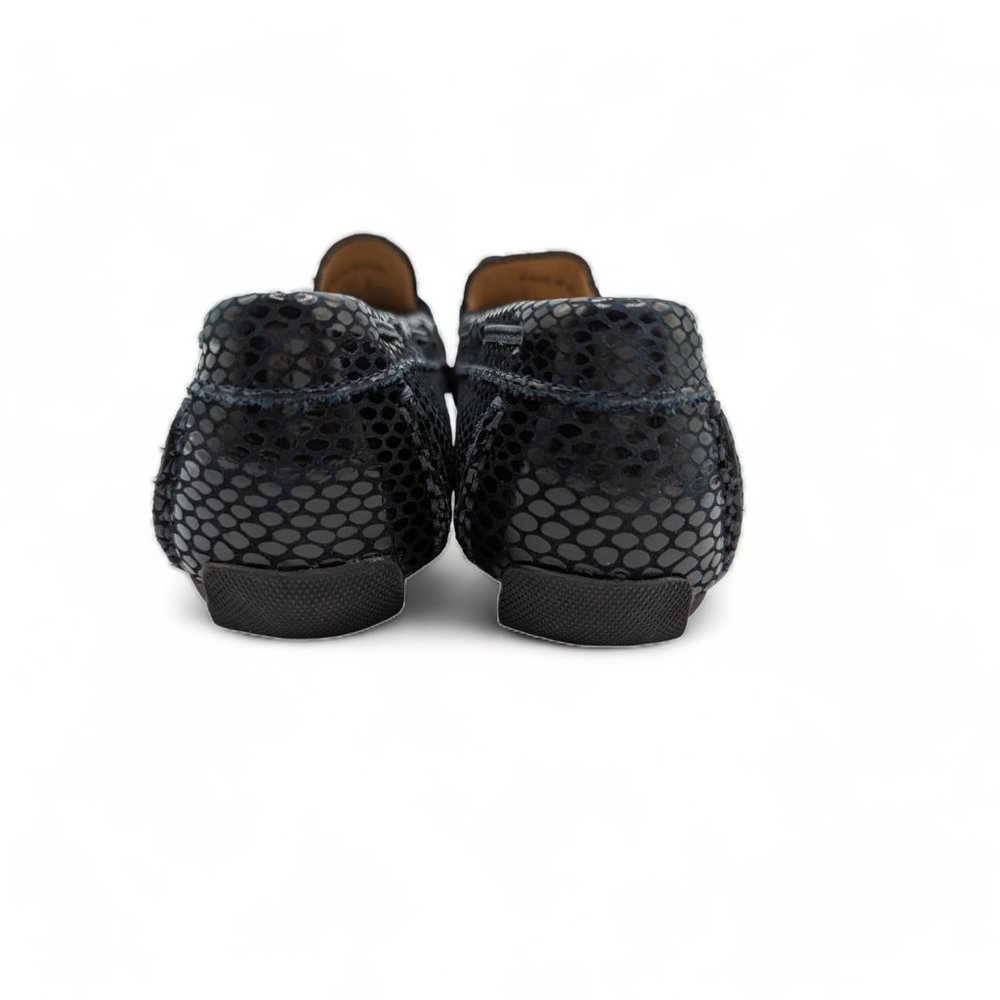 WIRTH 6.5M Mcassin Loafer Tassels Genuine Leather Black Arch Support Comfort - Picture 7 of 11